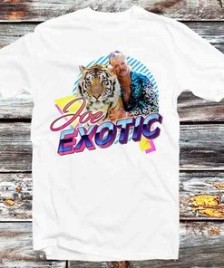 80s TV Free Tiger Joe Exotic Tee for Anime Fans