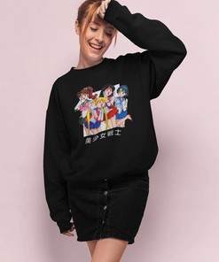 90s Sailor Moon Tee and Pretty Guardian Hoodie for Fans