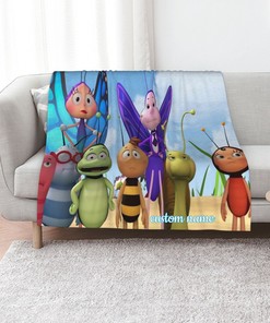 A Bug's Life Custom Name Quilt Bedding Set - Great for Home Decoration, Bedroom Decor, Family Gifts
