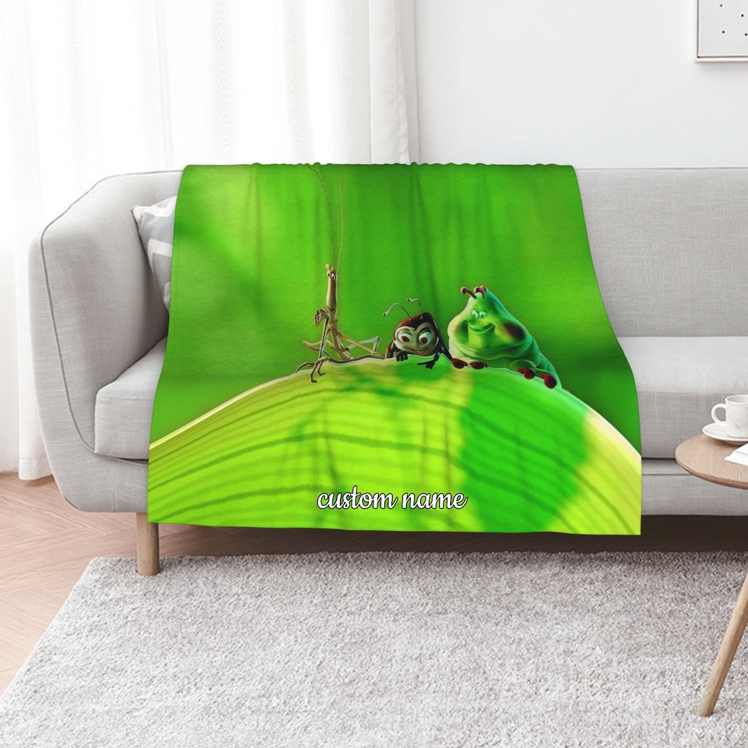 A Bug's Life Personalized Quilt Blanket - Perfect for Bedroom Decor and Home Decoration