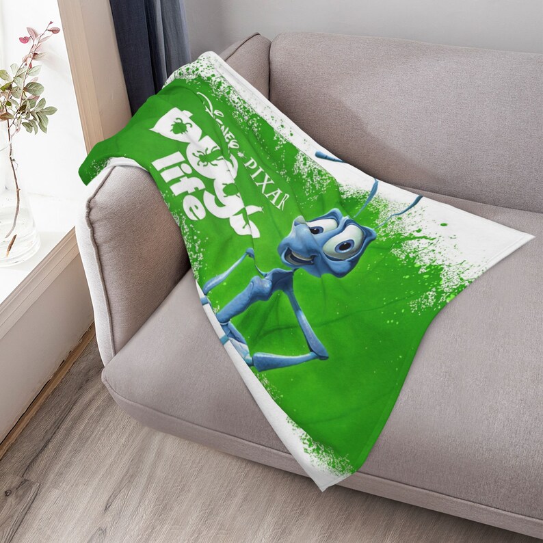 A Bug's Life Personalized Quilt Blanket Set - Great for Sofa Blanket, Bedroom Decor, Family Gifts - Image 4
