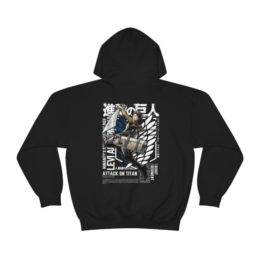 ATT4CK 0N TIT4N Anime Hoodie and Sweater - The Best Anime Inspired Gifts for Him