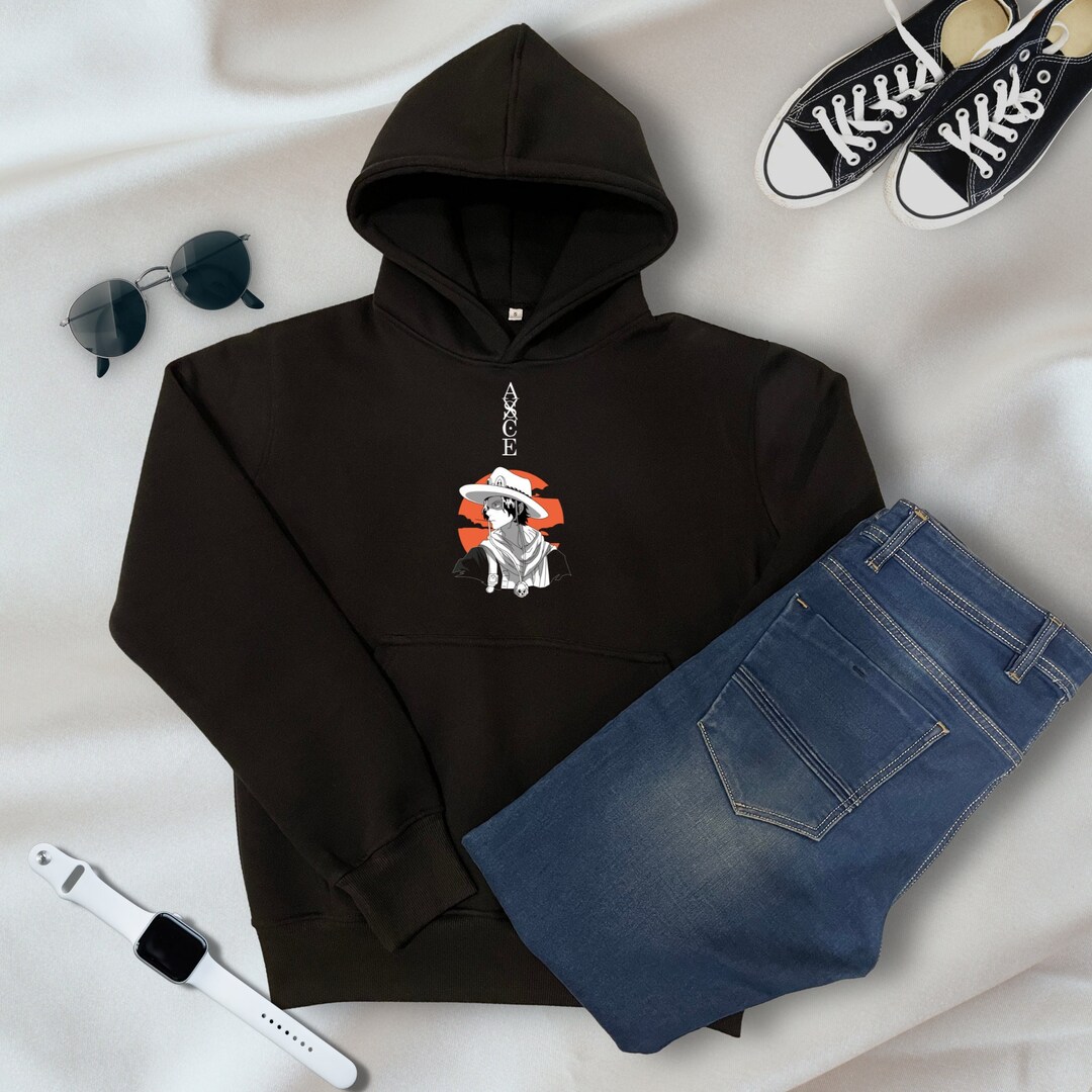 Ace Hoodie: One Piece Inspired Anime Hoodie for Die-Hard Fans