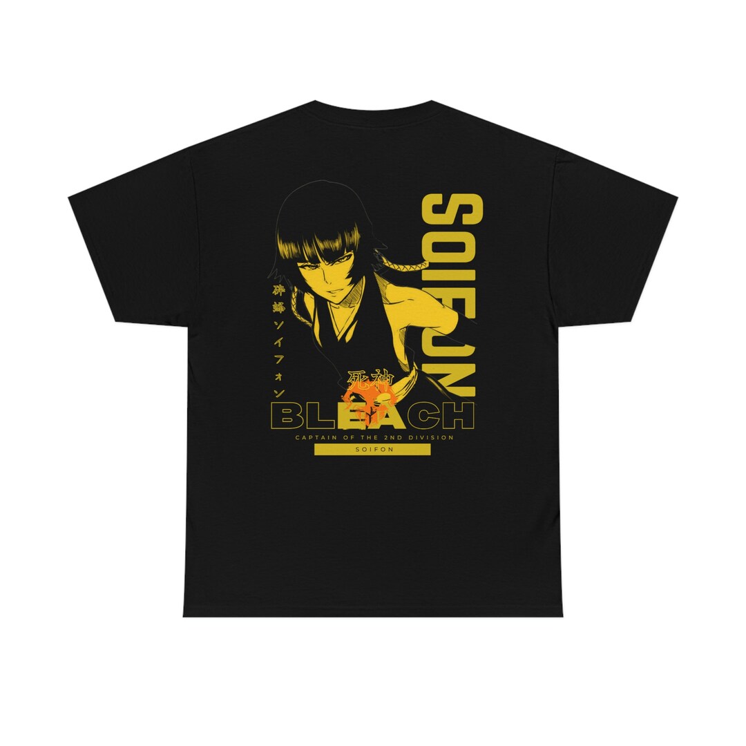 Active Day Anime-Inspired Bleach Soifon T-Shirt Gift for Anime Fans