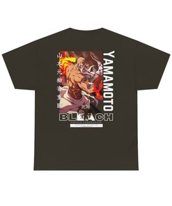 Active Day Anime-Inspired Bleach Yamamoto T-Shirt