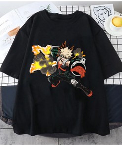 Aesthetic Anime Cotton Tee - Unisex Graphic Shirt, Cool Anime Shirt