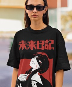 Aesthetic Anime Design - Mirai Nikki Unisex Shirt, Yuno Gasai Future Diary Manga Waifu Tee