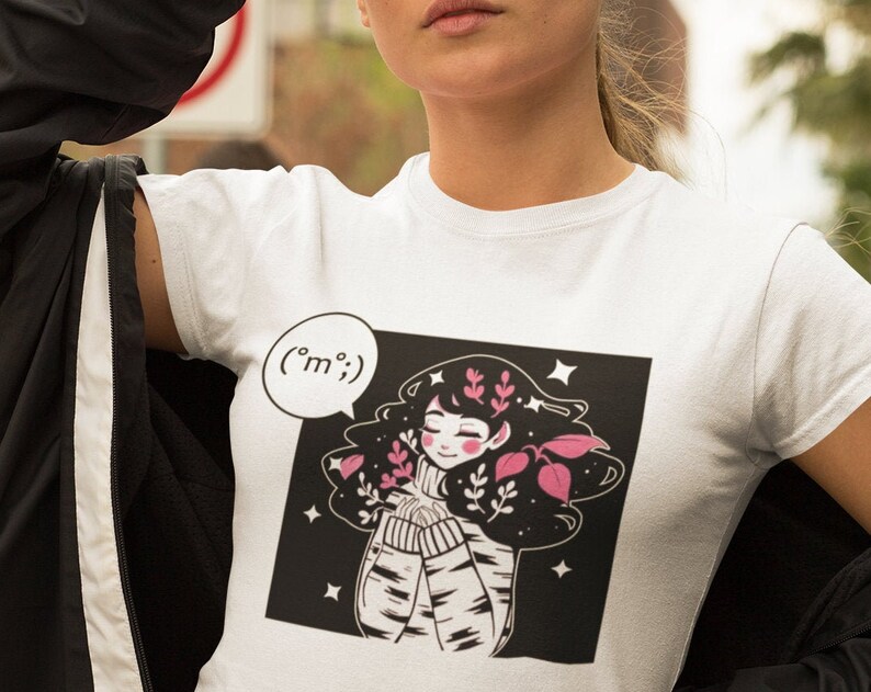 Aesthetic Anime tshirt - Japanese Harajuku Activewear Shirt with Yami Kawaii Style - Image 2