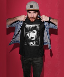 Aesthetic Gift with Gothic Anime Horror Manga Shirt and Creepy Girl Tee