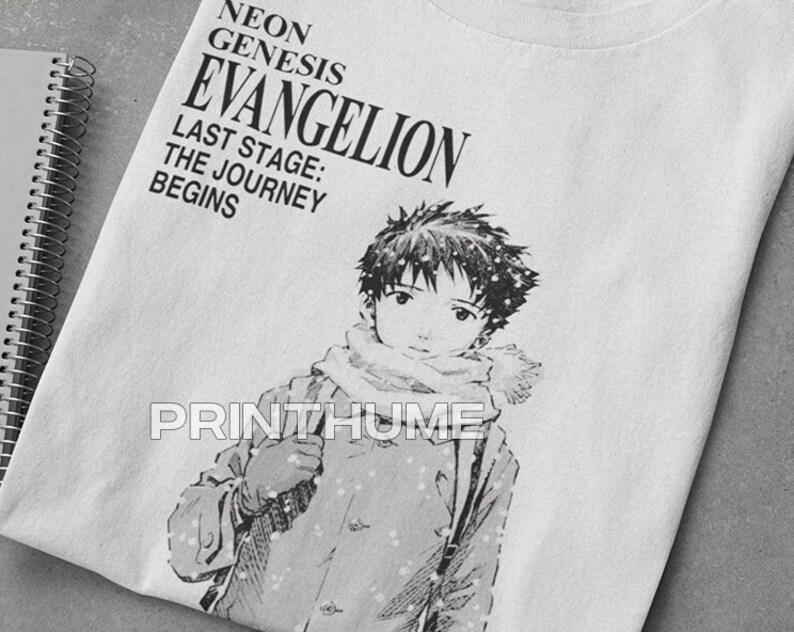 Aesthetic Manga Tragedy Tee featuring Kawaii Pastel Anime Girl