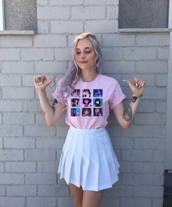 Aesthetic Sailor Moon Shirt for Fans - Sailor Saturn Collage Shirt