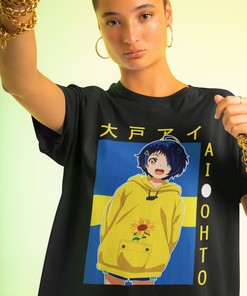 Ai Ohto Wonder Egg Priority Shirt - Rika Kawai Anime Tee and Hoodie Option