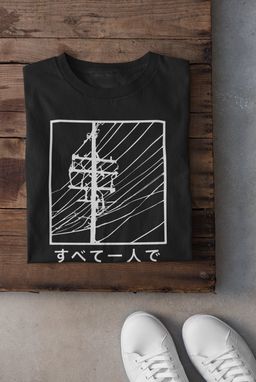 All Alone Sweatshirt - Japanese Aesthetic Clothing - Anime Manga Shirt