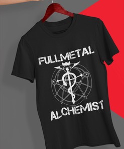 Alphonse & Edward Elric T-Shirt - Fullmetal Alchemist Brotherhood Anime Tee