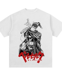 Alternative Fashion Ber Guts Gothic Tee - Stylish T-Shirt for Anime Enthusiasts