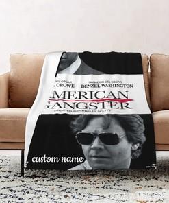 American Gangster Personalized Quilt Blanket - Ideal for Home Decoration and Sofa Blanket