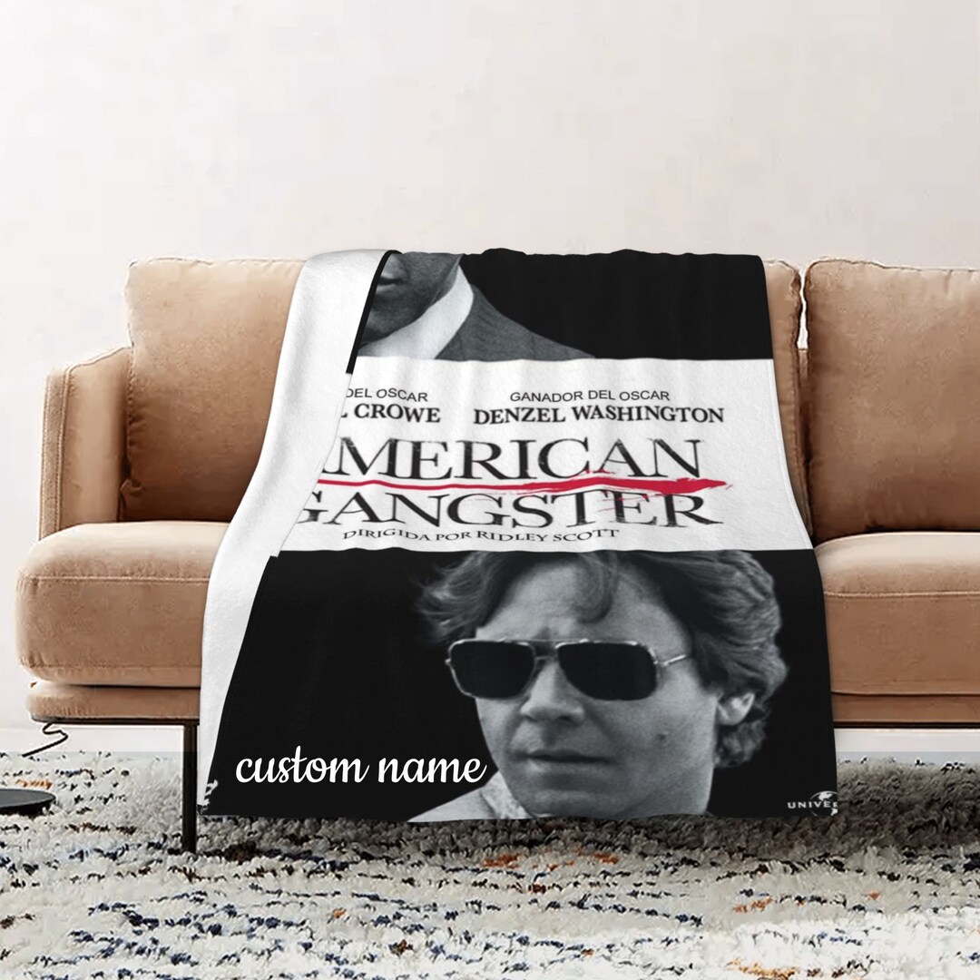 American Gangster Personalized Quilt Blanket - Ideal for Home Decoration and Sofa Blanket