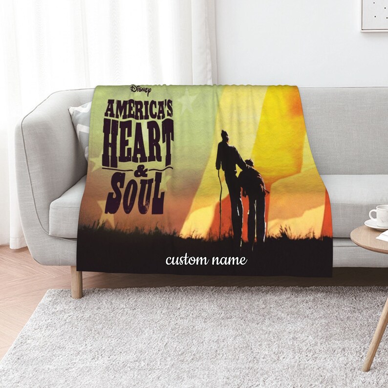 America's Heart & Soul Personalized Quilt Bedding Set Blanket - Great Gifts for Family and Home Decoration - Image 2