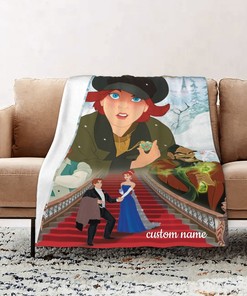 Anastasia Quilt Blanket: Personalized Gift for Bedroom Decor and Living Room