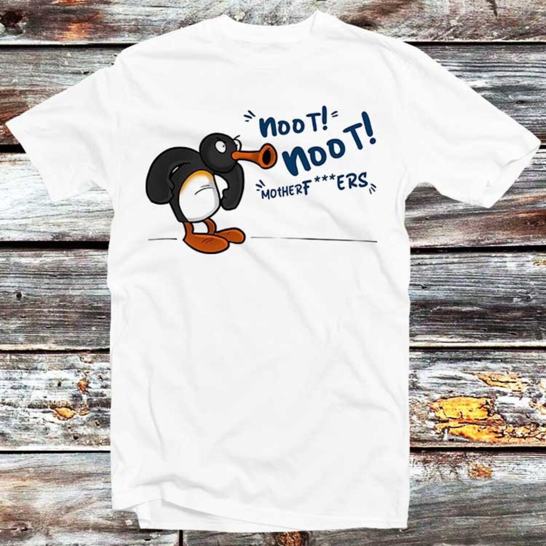Angry Pingu Noot Noot T-Shirt - Fan Gift Hoodie for Anime Lovers