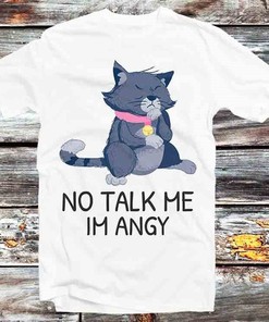 Angry Tom Cat Men's Tee - Vintage Retro Cool Cartoon Anime Shirt