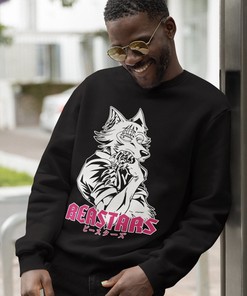 Anime Aesthetic Vaporwave Manga Otaku - Beastars Unisex Sweatshirt, Legosi Haru Hoodie