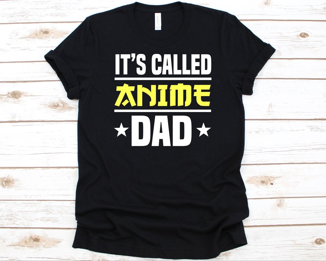 Anime Dad T-Shirt, Perfect Father's Day Gift for Japanese Animation Fans and Manga Readers, Ideal for Anime Lovers