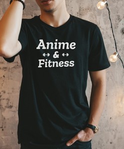 Anime Fitness T-shirt: Gym Clothing for Passion and Fashion Combined & Cool Gift For Anime And Fitness Lovers