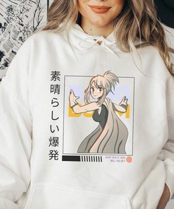 Anime Hoodie: Cute Girl & Super Hero Comics Design for Fashionable Streetwear Clothing & Perfect Gift for Anime Lovers
