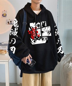 Anime Hoodie, Unisex Cotton Pullover with High-Quality Anime Design, Harajuku Clothing - Perfect Anime Lover Gift