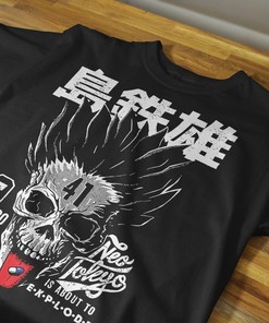 Anime Print Tee, Extra-Soft Unisex Shirt for Cool Anime Fans
