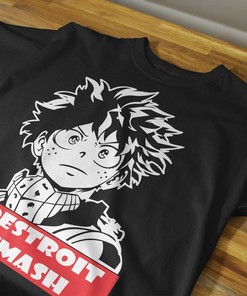 Anime Print Tee, Soft Unisex Shirt, Cool Anime Merchandise