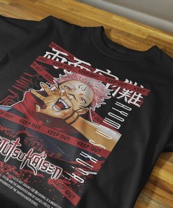 Anime Streetwear Tee - Manga Graphic Shirt - Gift for Him