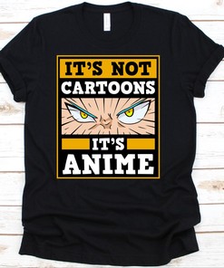 Anime and Manga Lover Tee - Best Graphic Tee for Japanime Fans, Unique Graphics Included