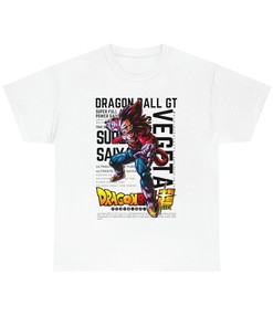 Anime-Inspired Dragon Ball V3G3TA Tee for Active Days