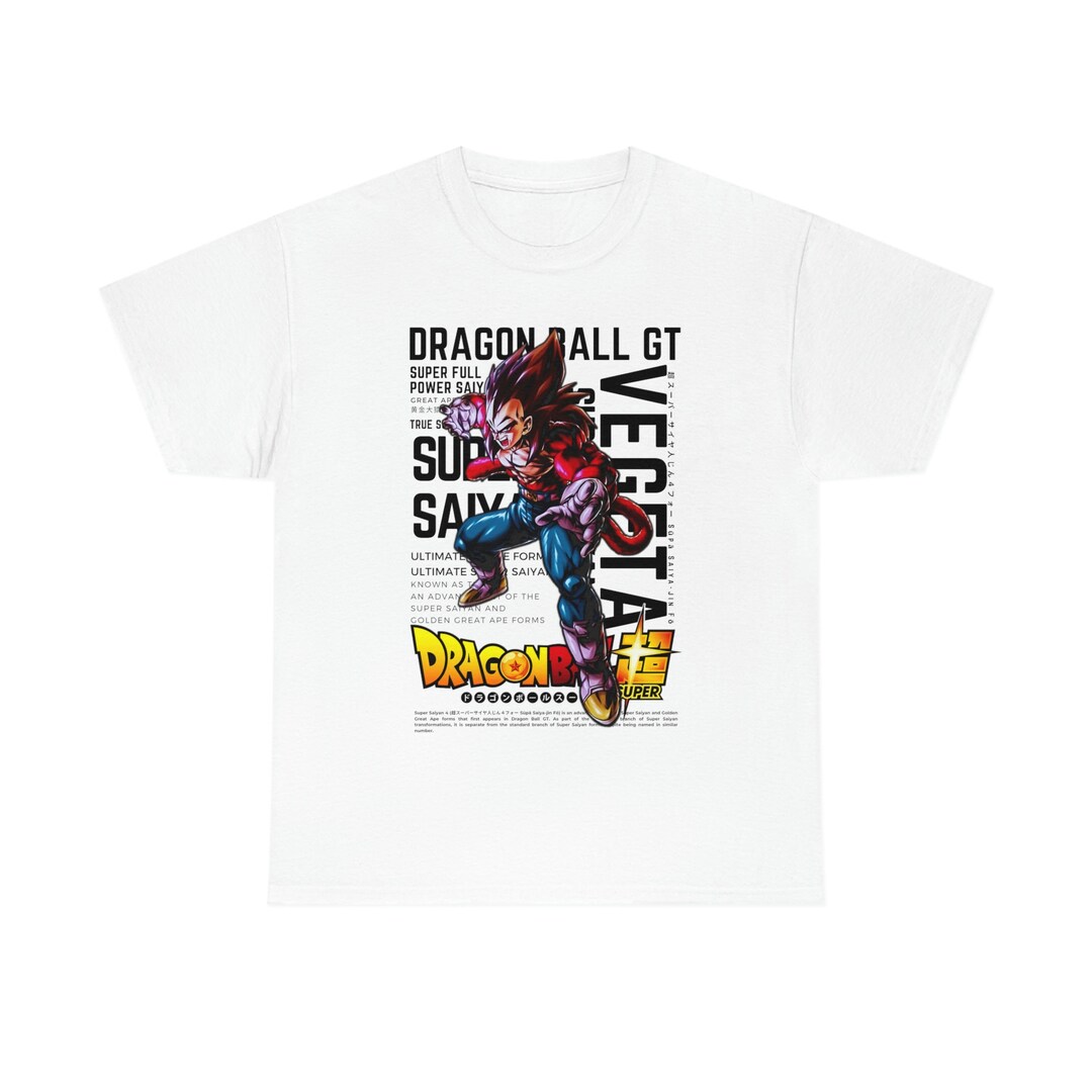 Anime-Inspired Dragon Ball V3G3TA Tee for Active Days