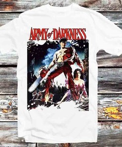Army of Darkness Evil Dead Retro Cool Anime Tee - Perfect Gift Idea for Fans