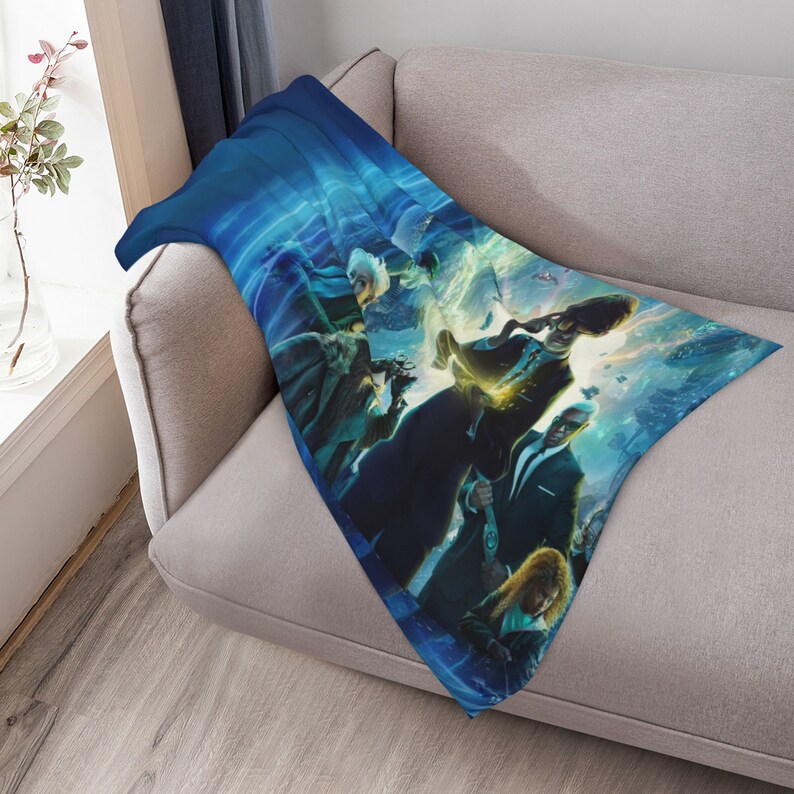 Artemis Fowl Custom Name Quilt Bedding Set - Perfect for Home Decoration, Sofa Blanket, Family Gifts - Image 4