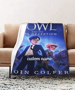 Artemis Fowl Personalized Quilt Blanket Set - Great for Bedroom Decor, Sofa Blanket, Family Gifts