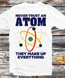 Atom Art Stem T-Shirt - A Cool and Educative Science and Chemistry Tee for Anime Lovers and Science Enthusiasts