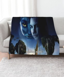 Avatar Custom Name Quilt Bedding Set - Perfect for Home Decoration, Sofa Blanket, Picnic