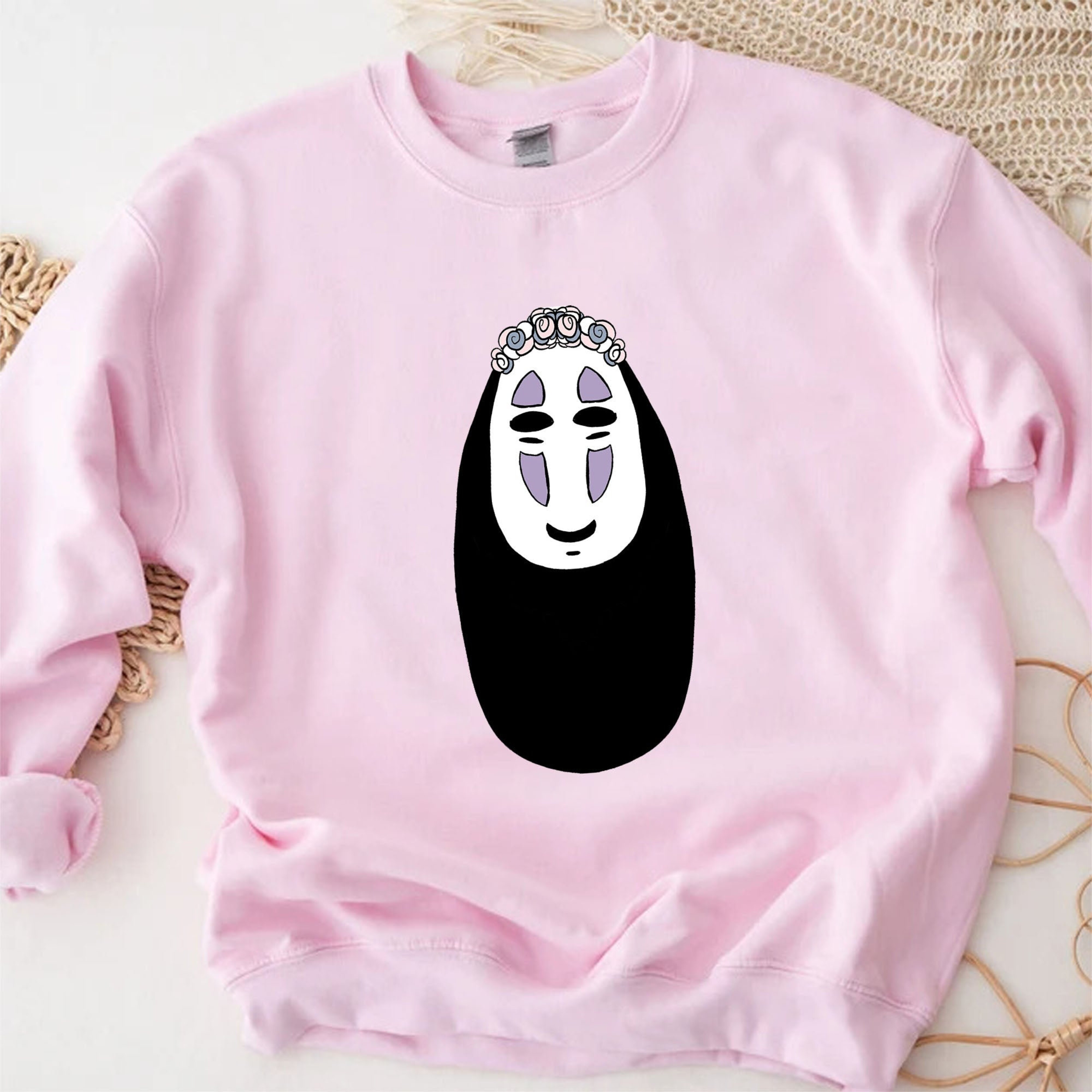 Axolotl Eating Ramen Kawaii Long Sleeve Shirt - Japanese Aesthetic Anime Sweatshirt - Image 3