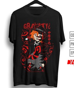 BSD Anime Shirts in Vintage Style, Unique Manga Lovers Gift
