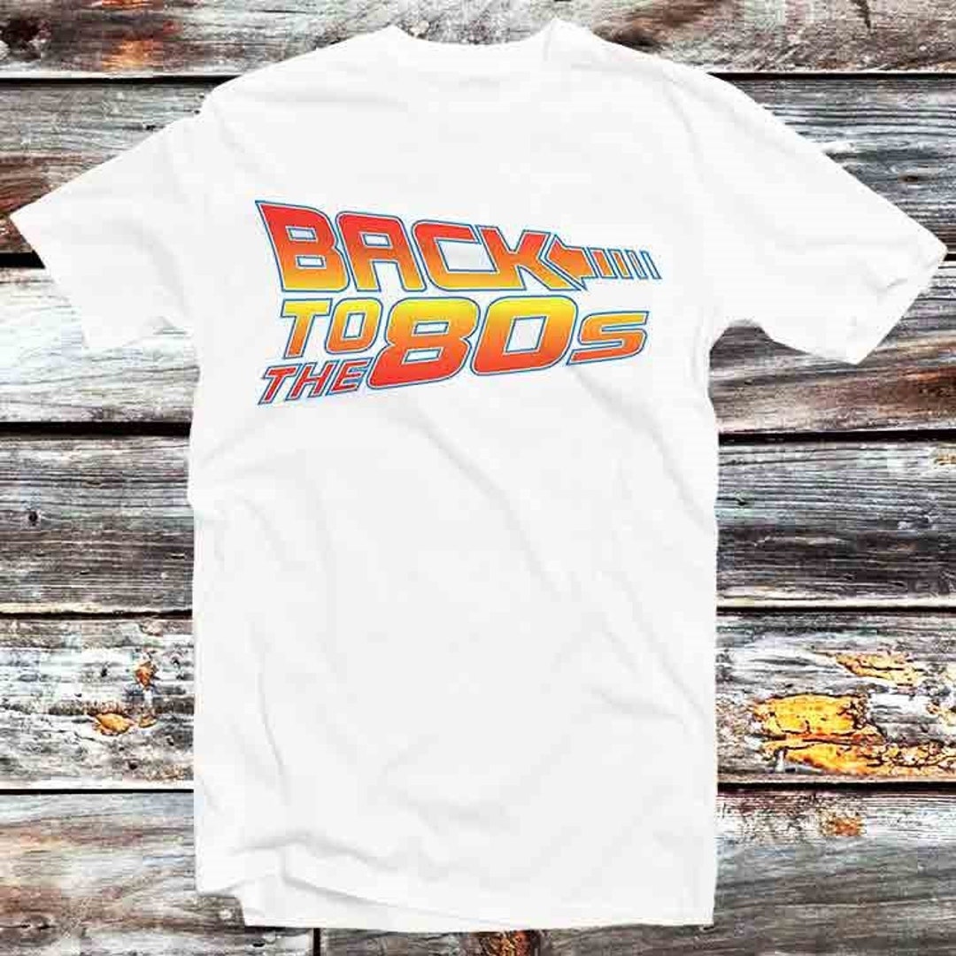 Back To The 80s Neon Tee - Perfect Gift For Anime Lovers And Retro Fans