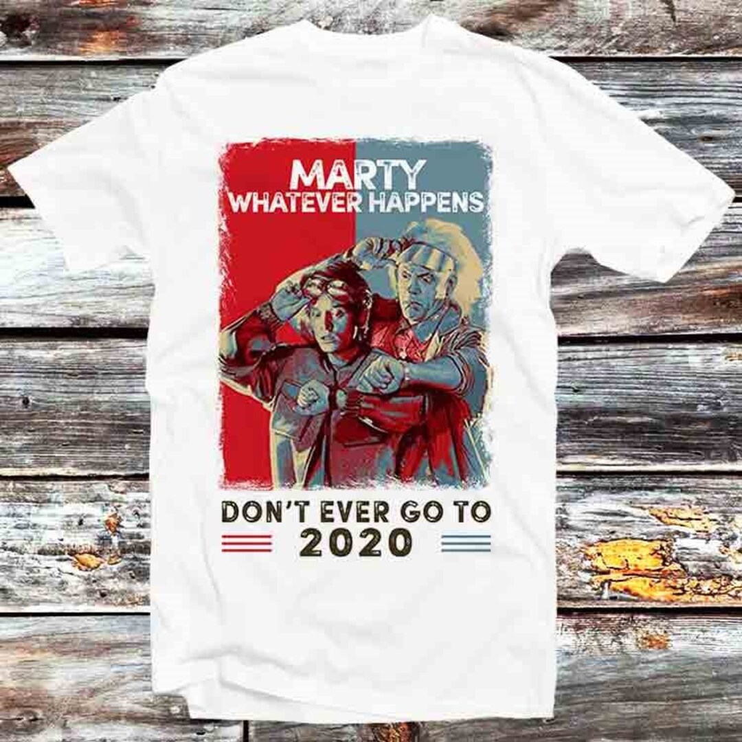 Back to the Future Marty McFly 80s Tee