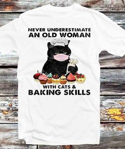 Baking Skills T-Shirt - Vintage Style Baking Enthusiasts Tee: Fan Gift Included