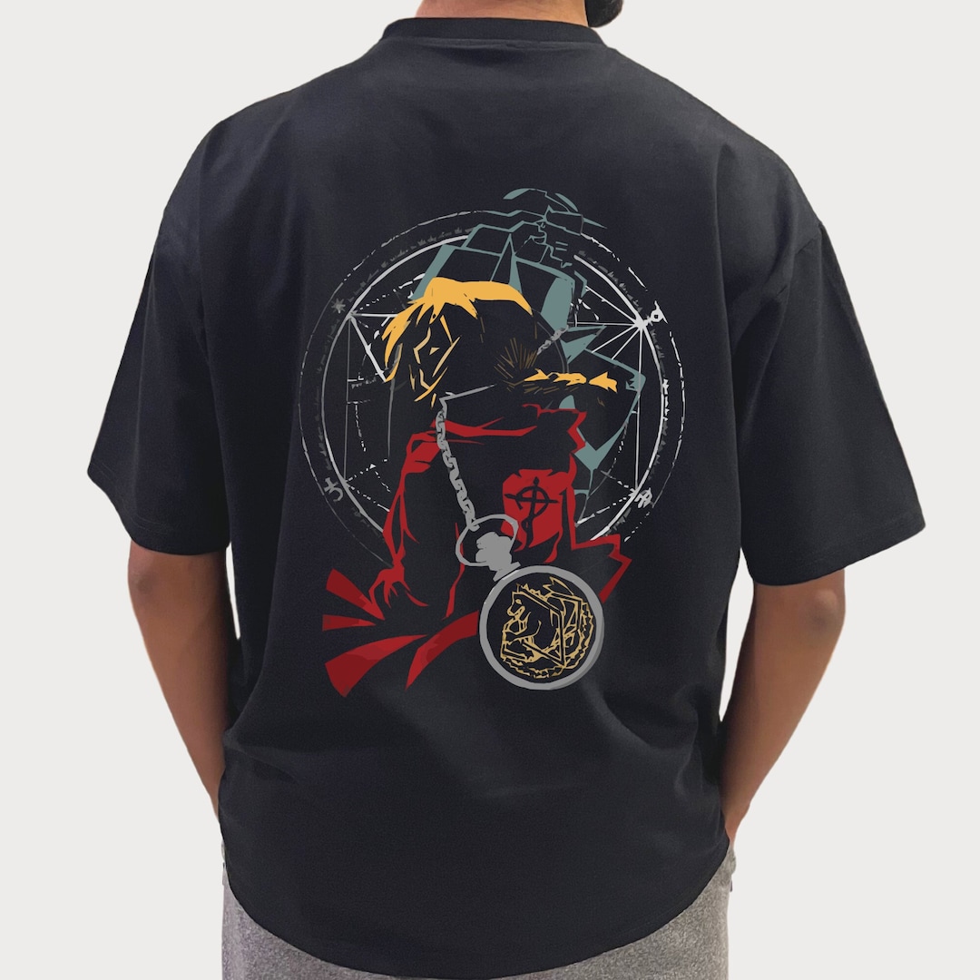 Bamboo Cotton Full Metal Alchemist Tee for Fans