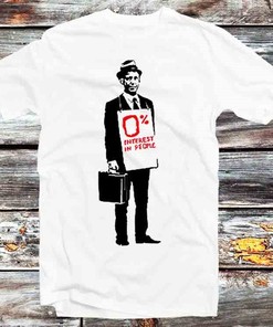 Banksy Inspired Interest in People T-Shirt - Retro Art Enthusiasts Tee: Gifts For Fans Included