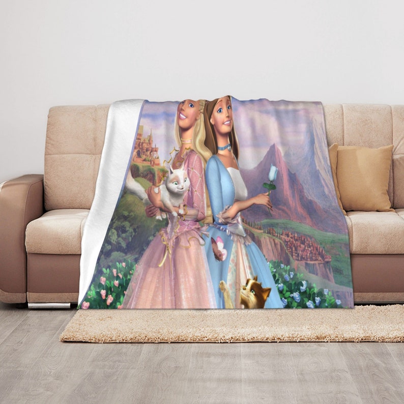 Barbie Quilt Blanket Bedding Set for Bedroom Decor - Suitable for Picnic - Image 3