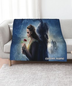 Beauty And The Beast Quilt Blanket Bedding Set for Home Decoration and Picnic - Suitable for Bedroom Decor